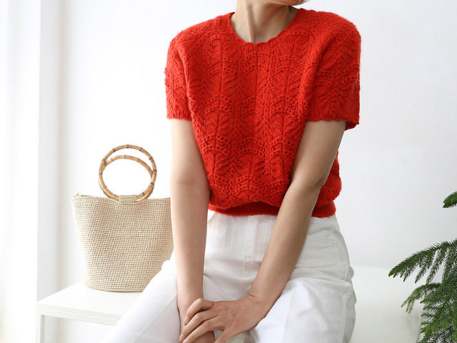 Kit de tricot - La Tulipe Tee par miir_knits