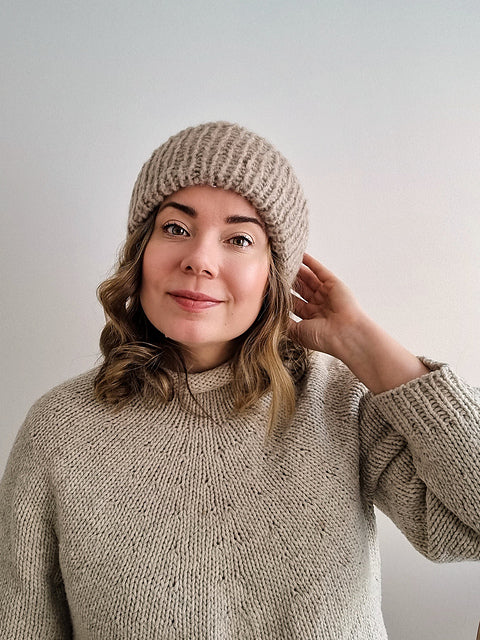 Kit de tricot - Irene beanie par Sari Nordlund