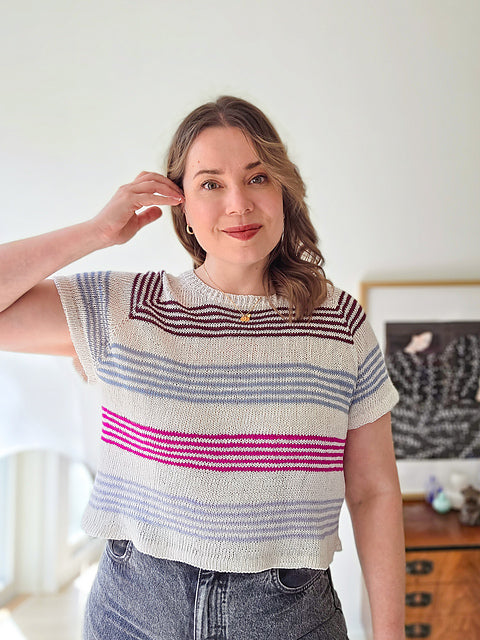 Kit de tricot - Show Your Colors tee par Sari Nordlund