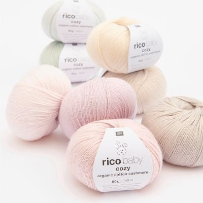 Baby Cozy Organic Cotton Cashmere - Rico Yarns