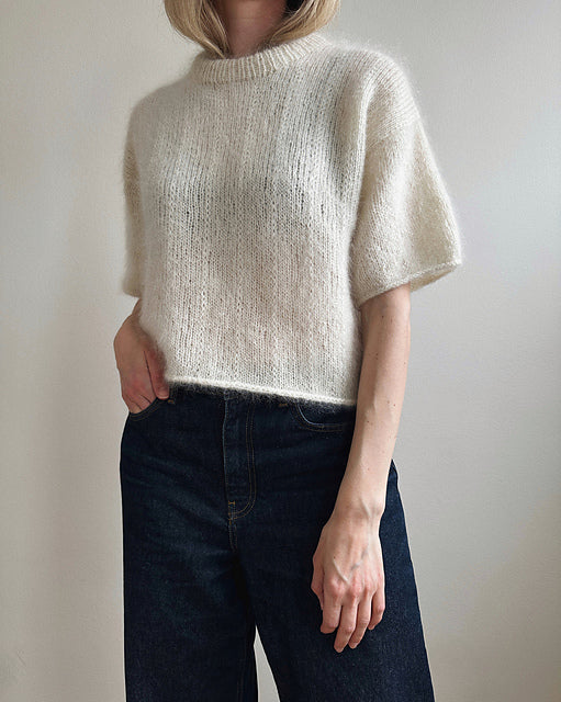 Kit de tricot - Vara Mohair Tee par Sofia Scotford