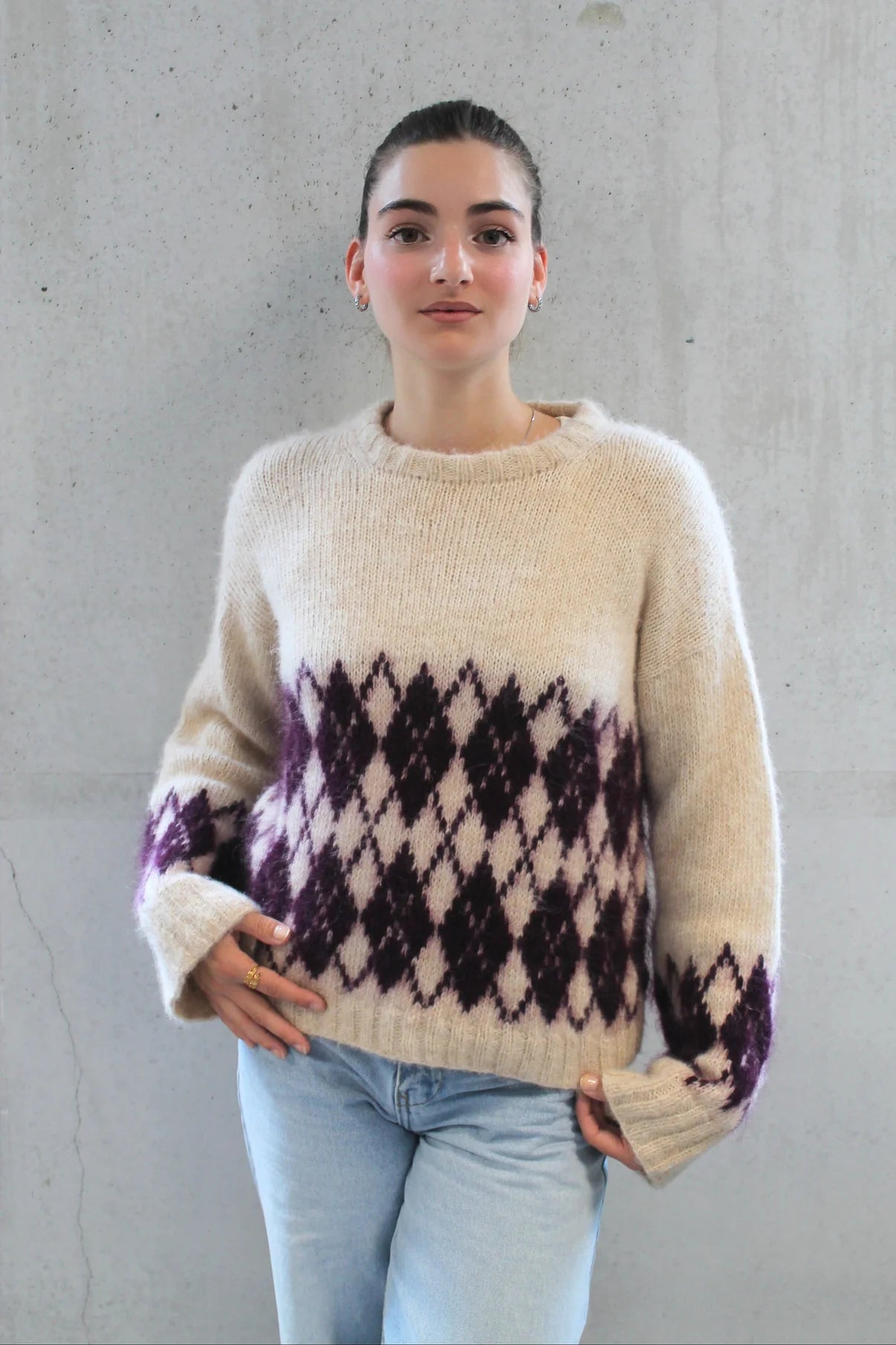 Kit de tricot - Agathe Jumper par MAJO GARN