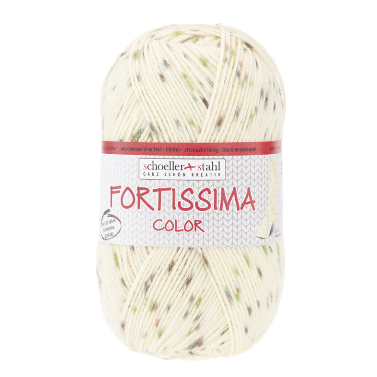 Fortissima Colour Tweed - Laine à chaussettes