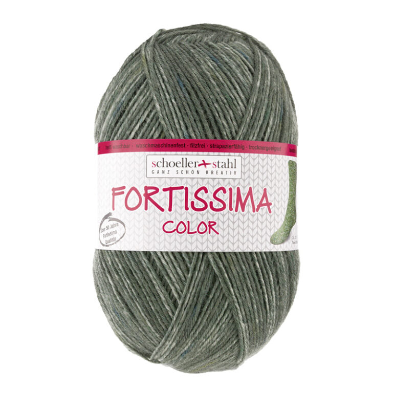 Fortissima Colour Tweed - Laine à chaussettes
