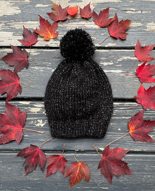 Kit prêt-à-tricoter tuque - Glittery Hat Kit ArtYarns Patron inclus
