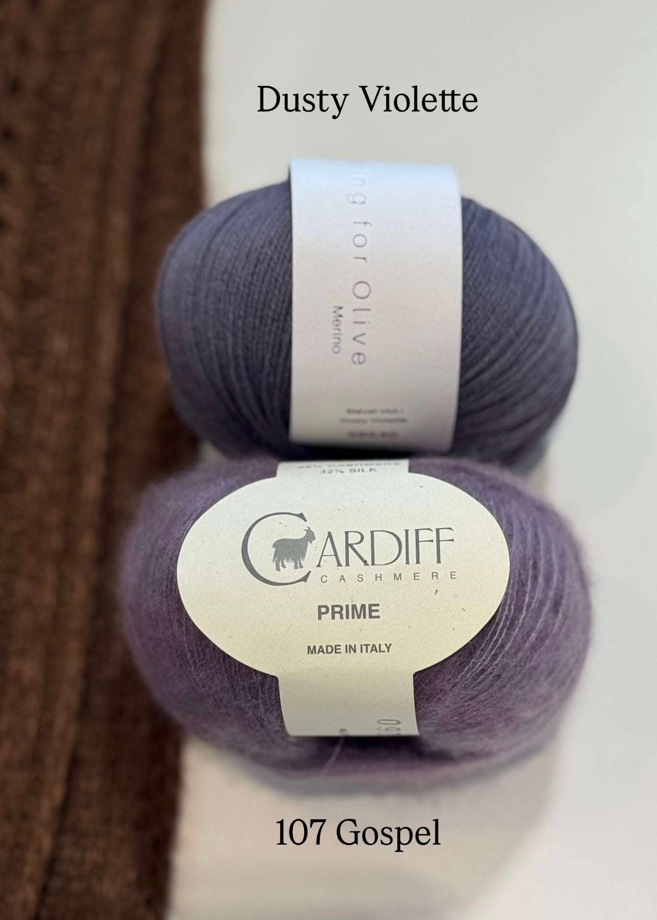 Kit de tricot - Châle Harvest par Claudine Guerin (patron gratuit)
