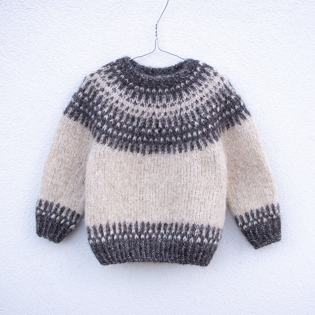 Kit de tricot - Badger Sweater par Anne Ventzel