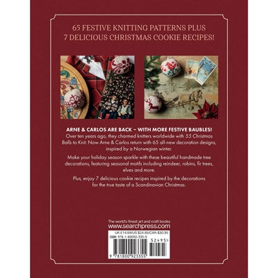 65 New Christmas Balls to Knit – Arne & Carlos Livre anglais