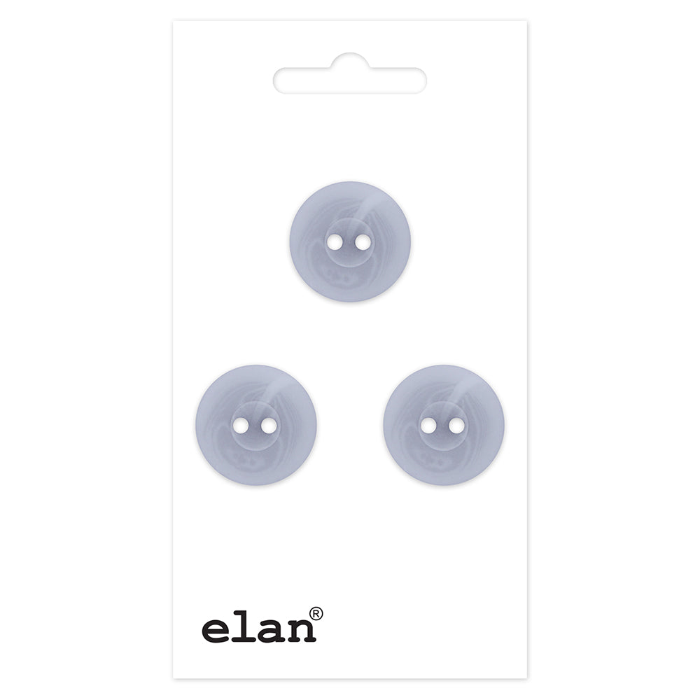Bouton ELAN à 2 trous - 15 mm (5/8 po) - 3 pièces- 550822C