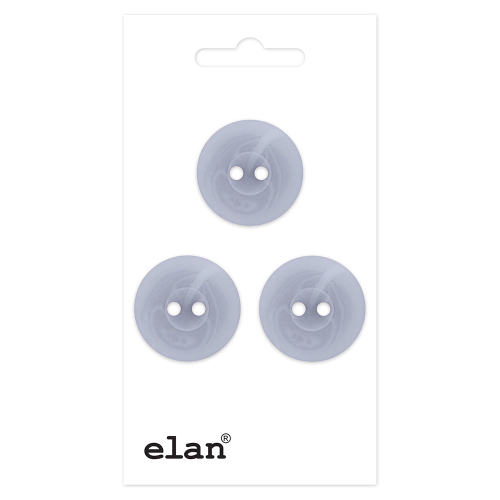 Bouton ELAN à 2 trous - 18 mm (3/4 po) - 3 pièces - 550823C