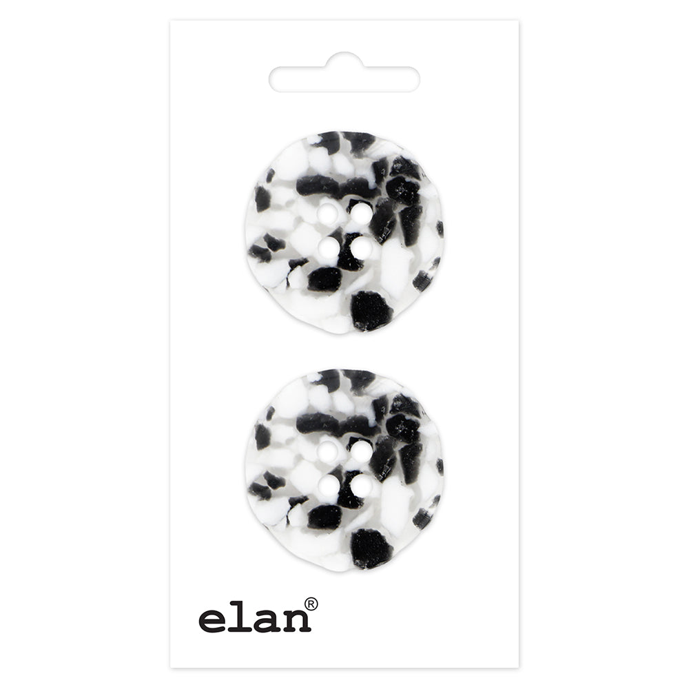 Bouton ELAN à 2 trous - 25 mm (1 po) - 2 pièces - 106673C