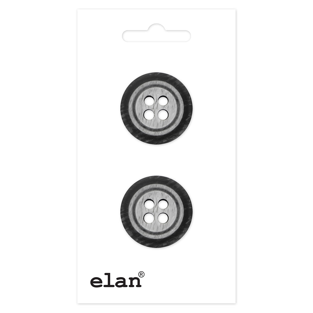 Bouton ELAN à 4 trous - 20 mm (3/4 po) - 2 pièces - 853748C