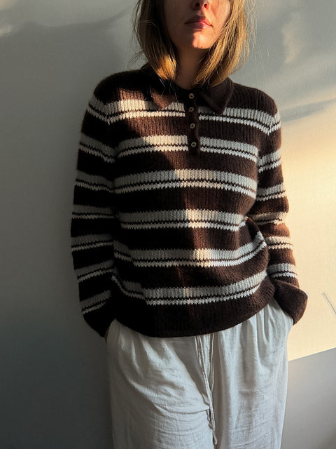 Kit de tricot - Chantal Polo par Moreca knit