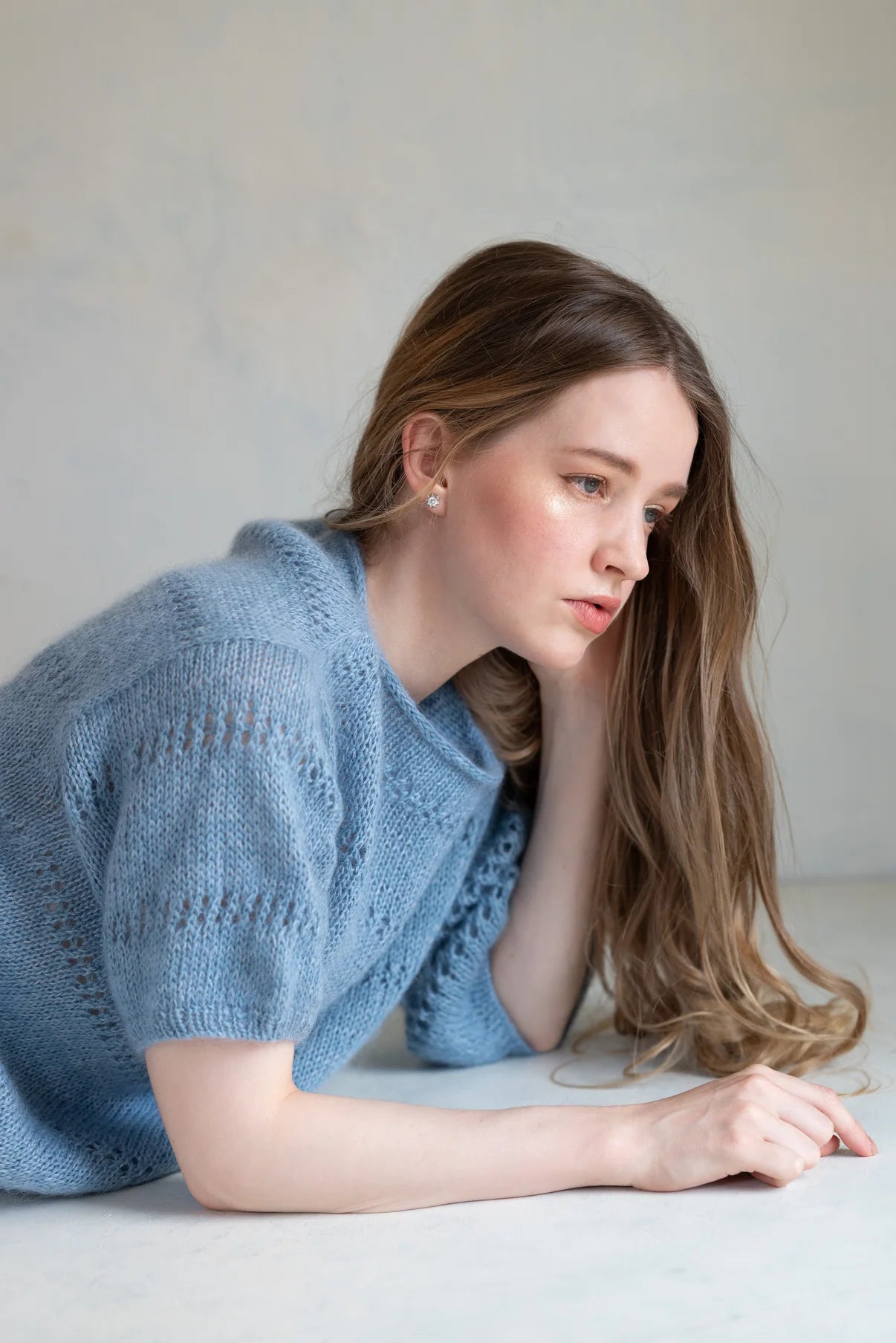 Kit de tricot - Inès Blouse par MAJO GARN