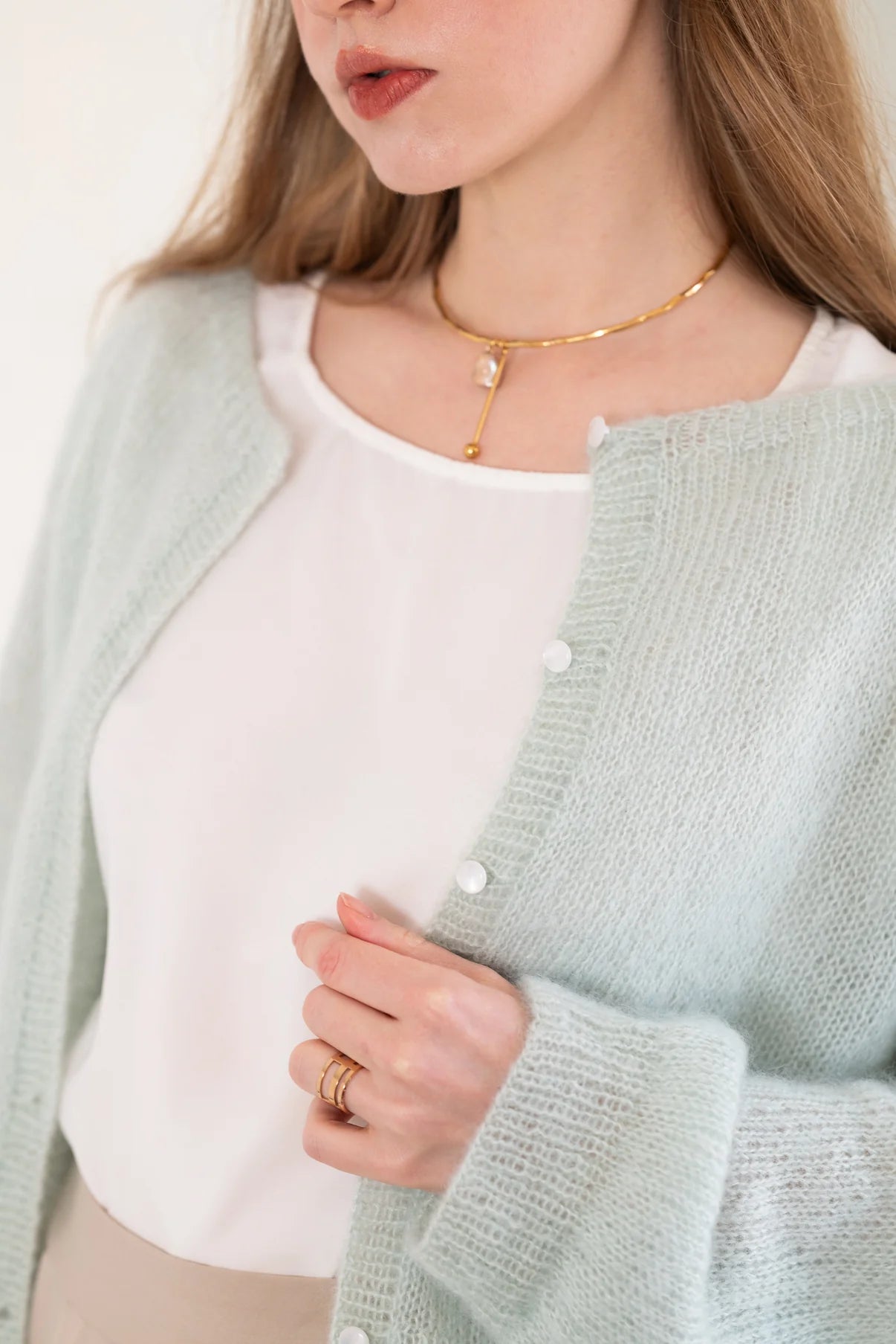 Kit de tricot - Ludivine Cardigan par Majo Garn (patron gratuit)