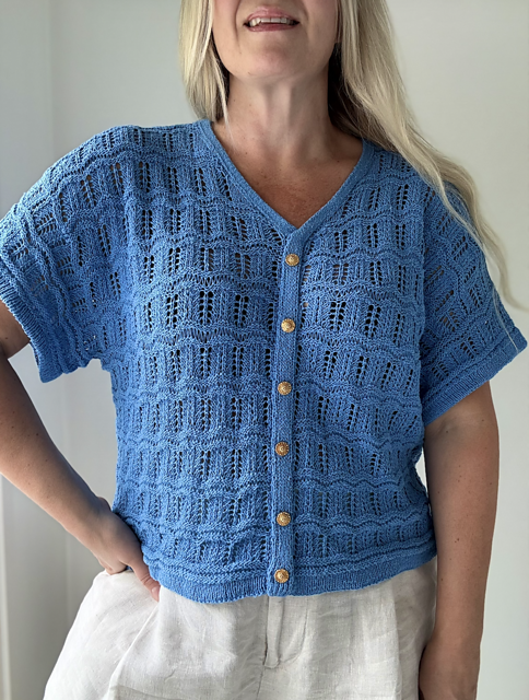 Kit de tricot - Day Dancer Tee par Paula Narkiniemi