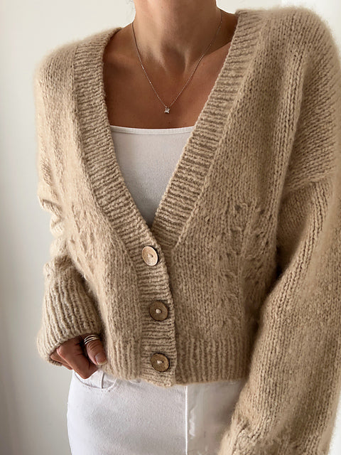 Kit de tricot - Dunes Cardigan par Caidree