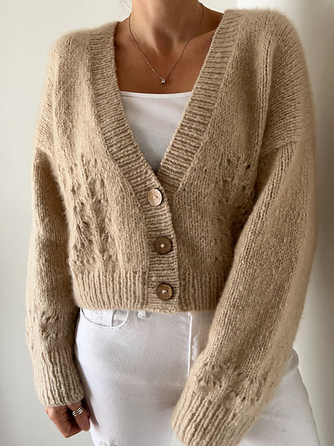 Kit de tricot - Dunes Cardigan par Caidree