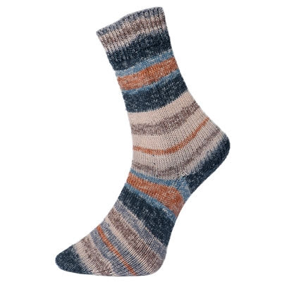 695 Navy & Orange