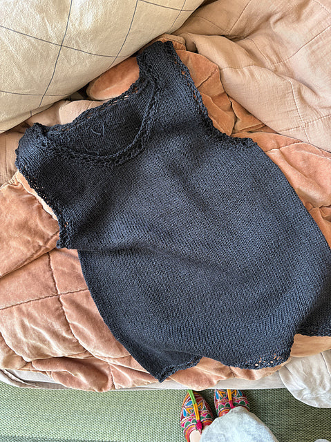 Kit de tricot - Buffy top par TRICOT MERINGUE