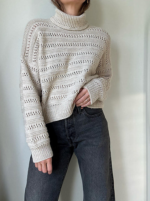 Kit de tricot - Lacey Loop Rollneck par Other Loops_