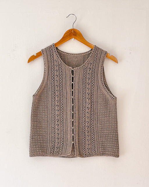 Kit de tricot - Isabel Top par The Knit Purl Girl