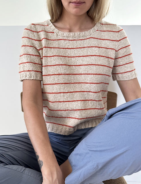 Kit de tricot - Julienne Tee par LE KNIT / Lene Holme Samsøe