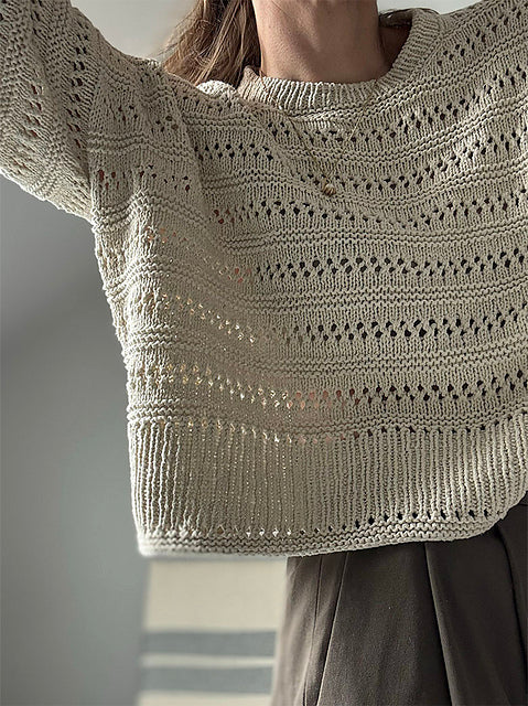 Kit de tricot - Lacey Loop Tee par Other Loops_