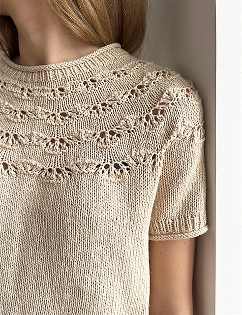Kit de tricot - Noomi Tee par LE KNIT / Lene Holme Samsøe