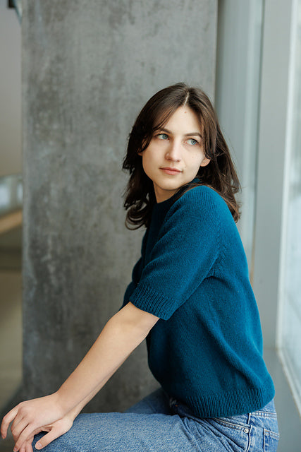 Kit de tricot - Angelita Tee par Claudia Quintanilla