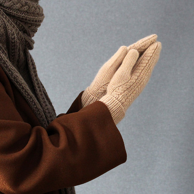Kit de tricot - Theresa Mittens par Lisa Hannes