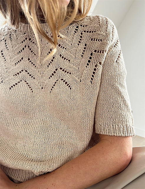 Kit de tricot - Tulipan Tee par LE KNIT / Lene Holme Samsøe