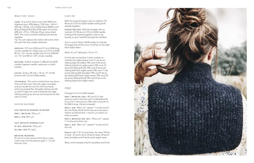 Urban Knit Easy – Effortless and Modern Knits - Livre tricot anglais