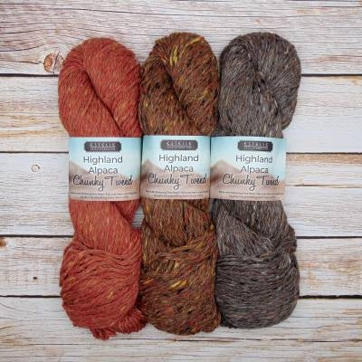 Highland Alpaca Chunky Tweed - Estelle Yarns
