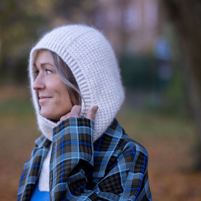 Kit de tricot - Hilly Hood par Anne Ventzel