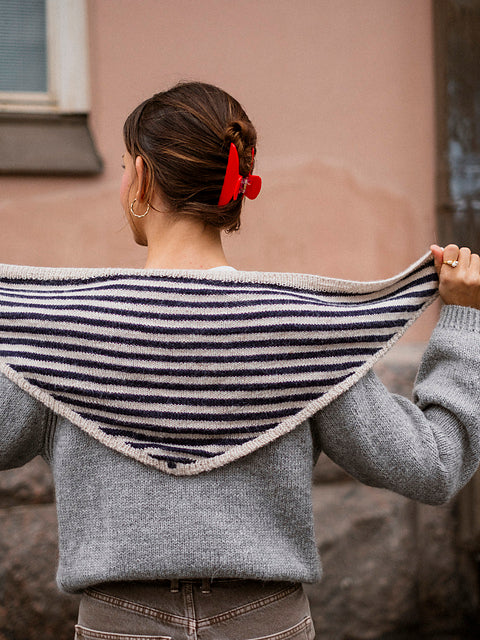 Kit de tricot - In My Stripes Era Scarf par Veronika Lindberg