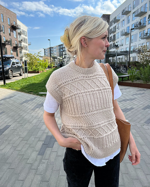 Kit de tricot - Ingrid Slipover par PetiteKnit