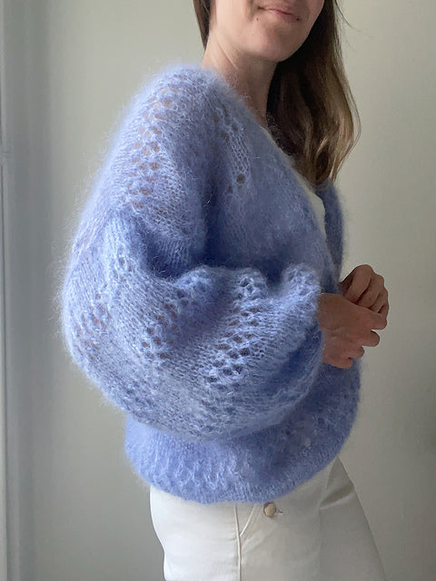 Kit de tricot - Iris cardigan par Anna Tanskanen