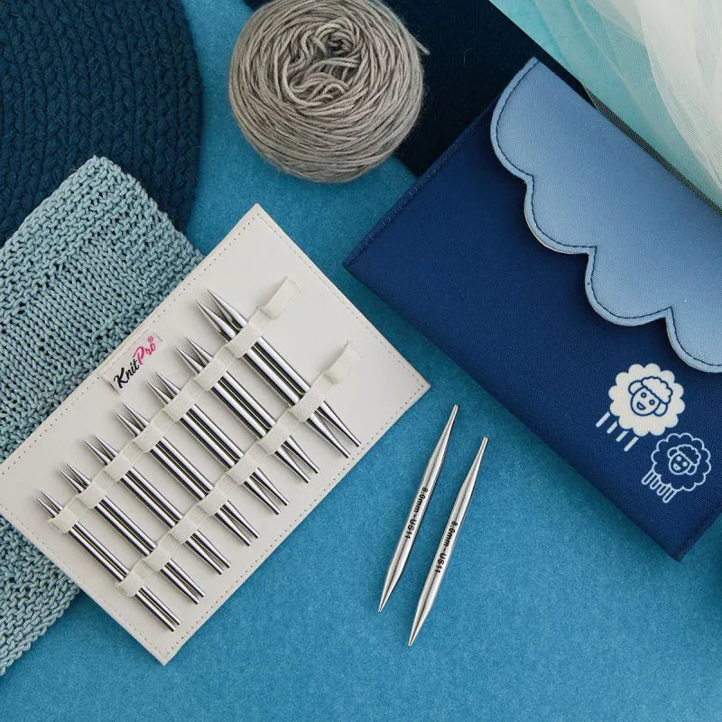 DELUXE Nova Special Interchangeable Needle Sets - 10cm (4”) - Knitpro