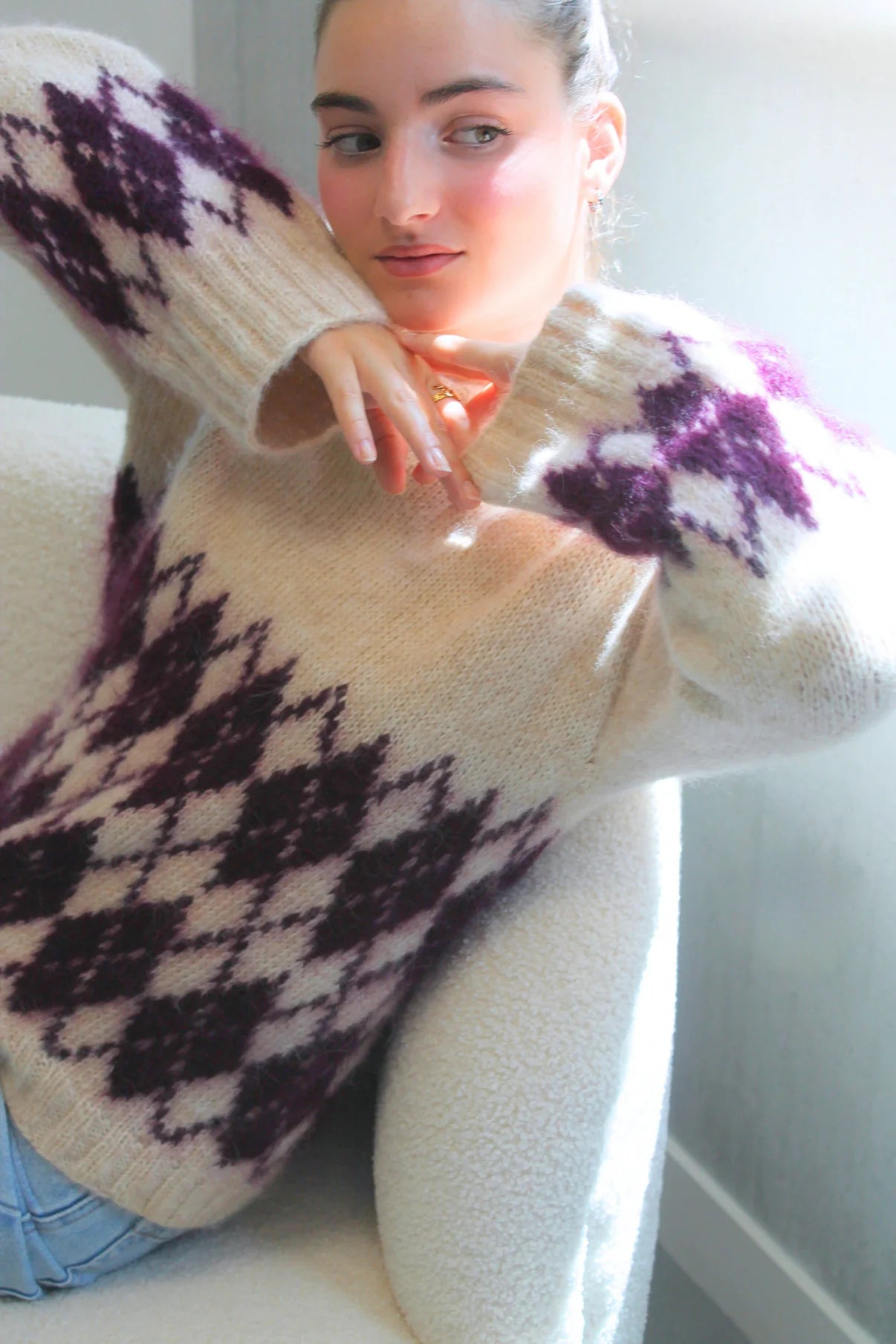 Kit de tricot - Agathe Jumper par MAJO GARN