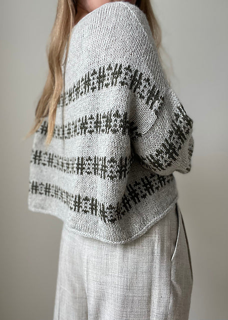 Kit de tricot - seoul blouse par aegyoknit