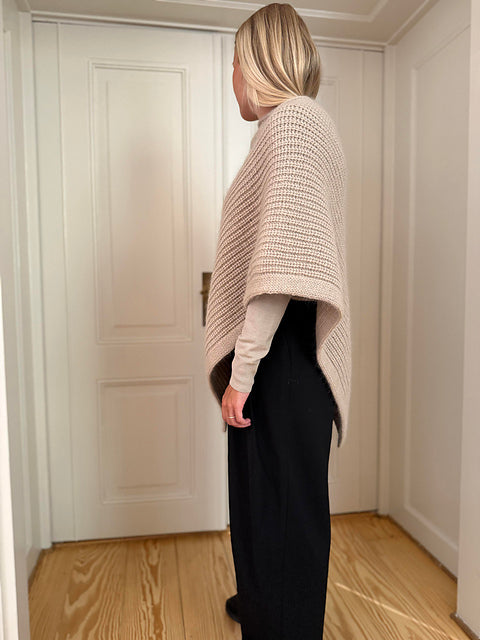 Kit de tricot - MY FLOW PONCHO par Norgardknit