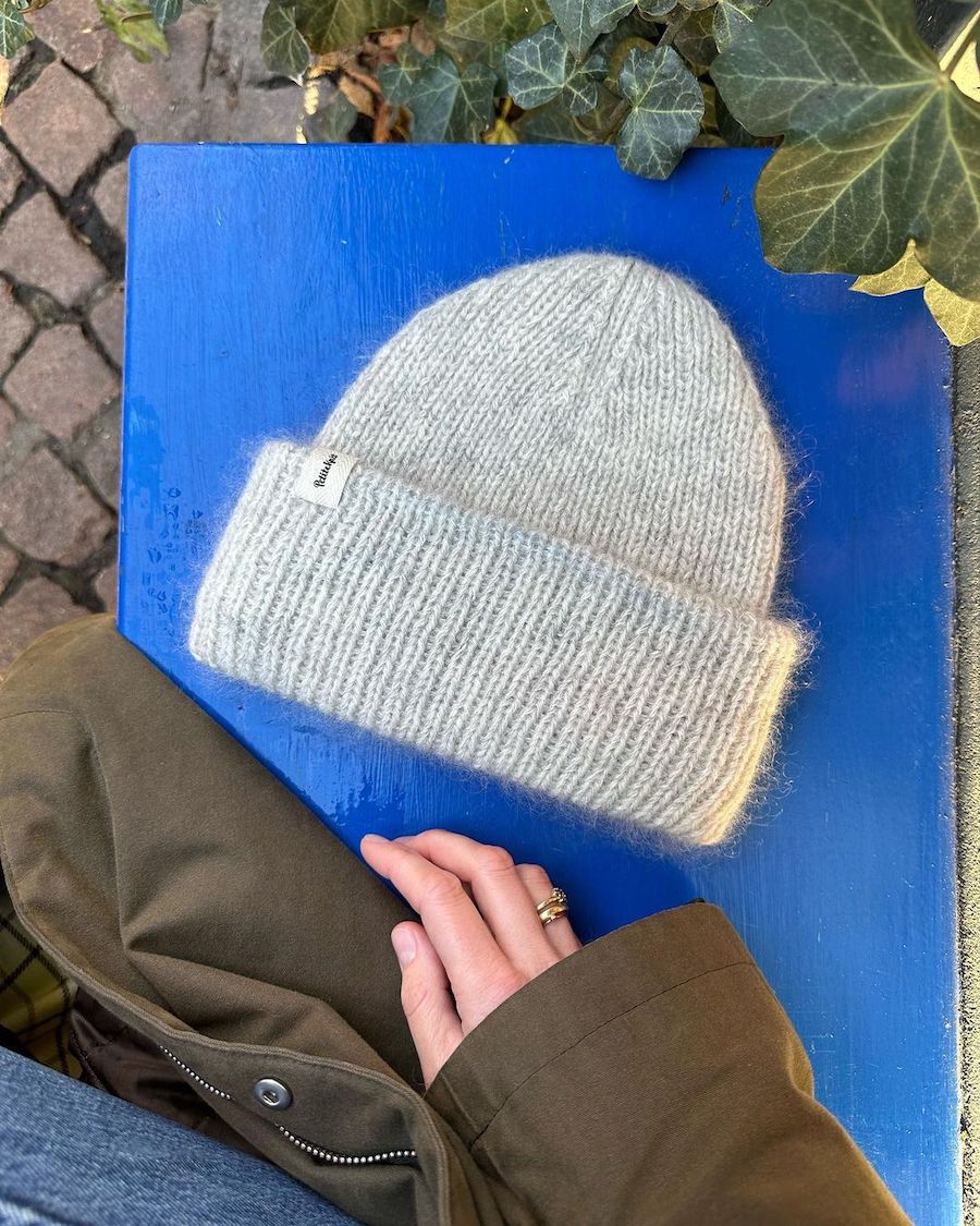 Étiquette pliée "PetiteKnit" en paquet de 5 - PetiteKnit