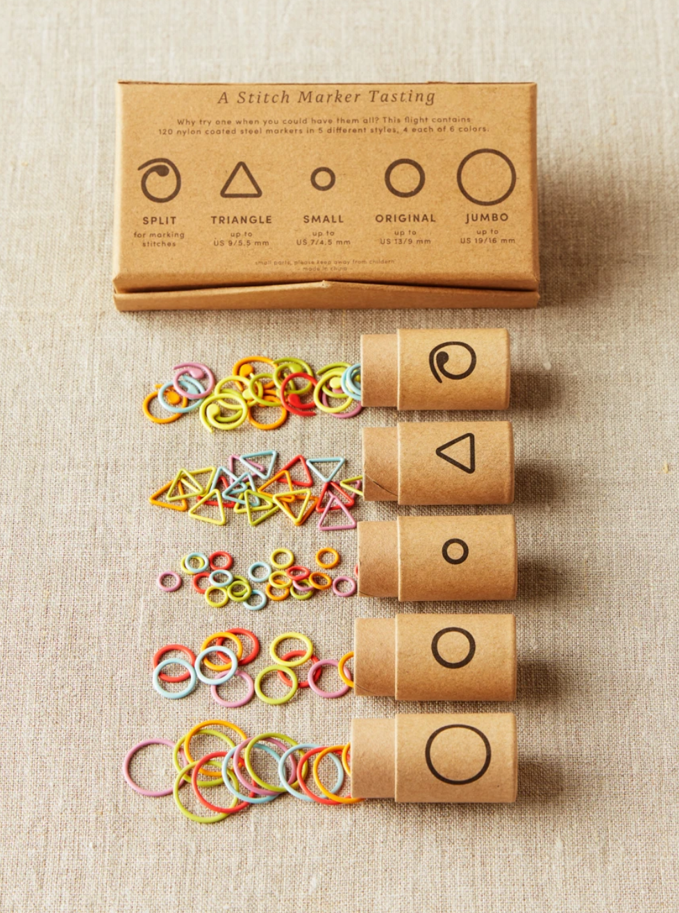 Ensemble marqueurs de points / Flight of stitch Markers