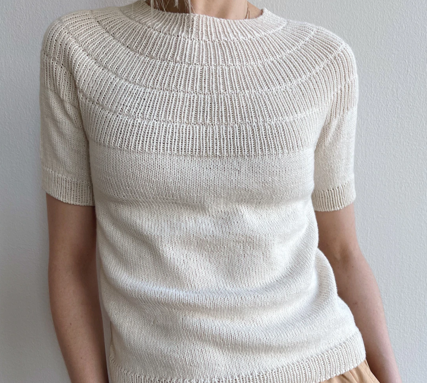 Patron "Anker Tee" - PetiteKnit