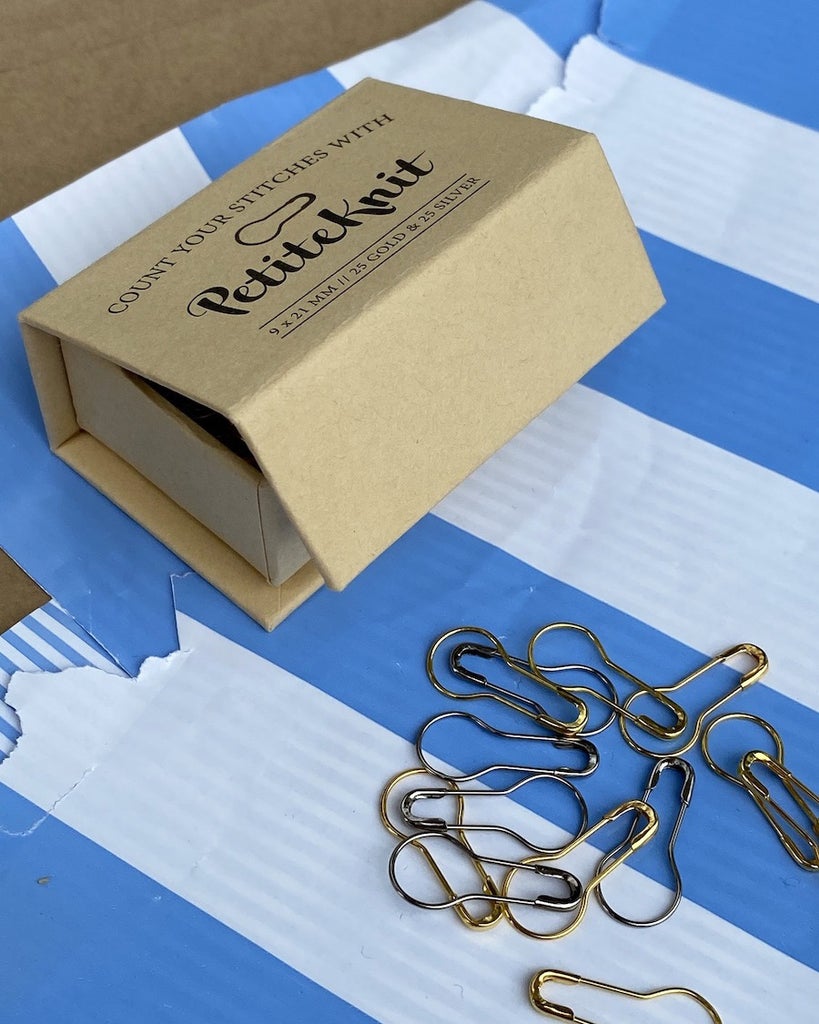 "Count Your Stitches With PetiteKnit" - Marqueurs PetiteKnit