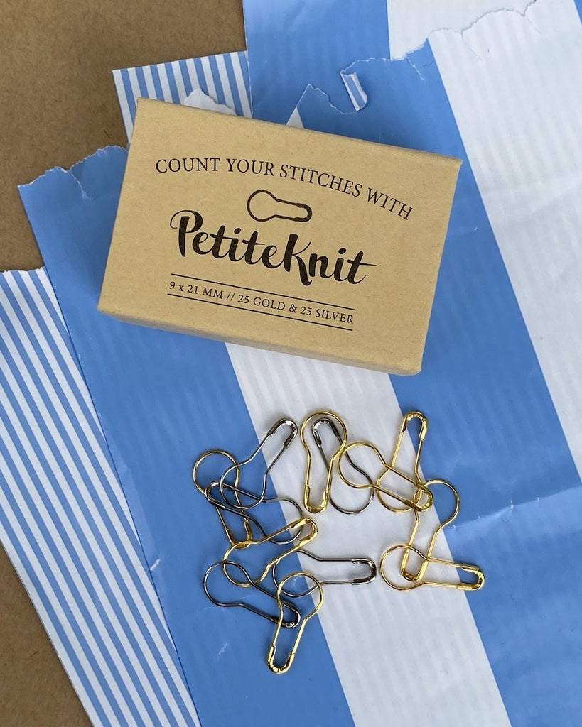 "Count Your Stitches With PetiteKnit" -  Marqueurs PetiteKnit