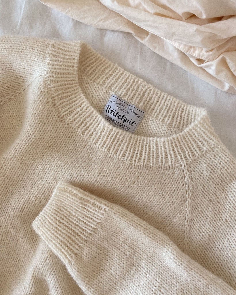 Patron "No Frills Sweater" - PetiteKnit