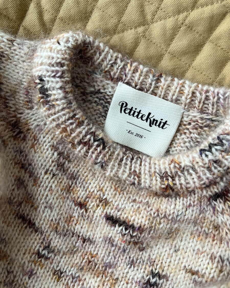 Étiquette " PetiteKnit - Est. 2016 "