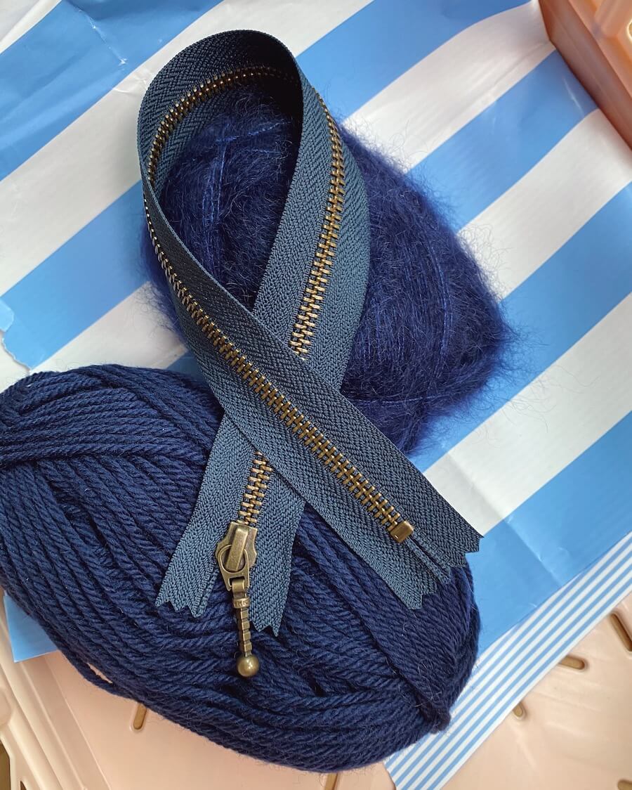 Navy - 35 cm